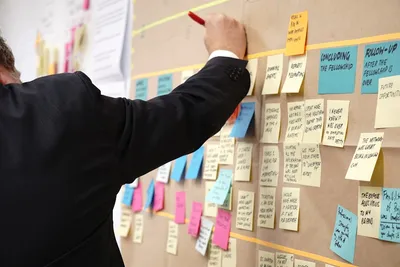 Kanban board illustration for an article by Atlanta based Software Engineer, Namir Ahmed